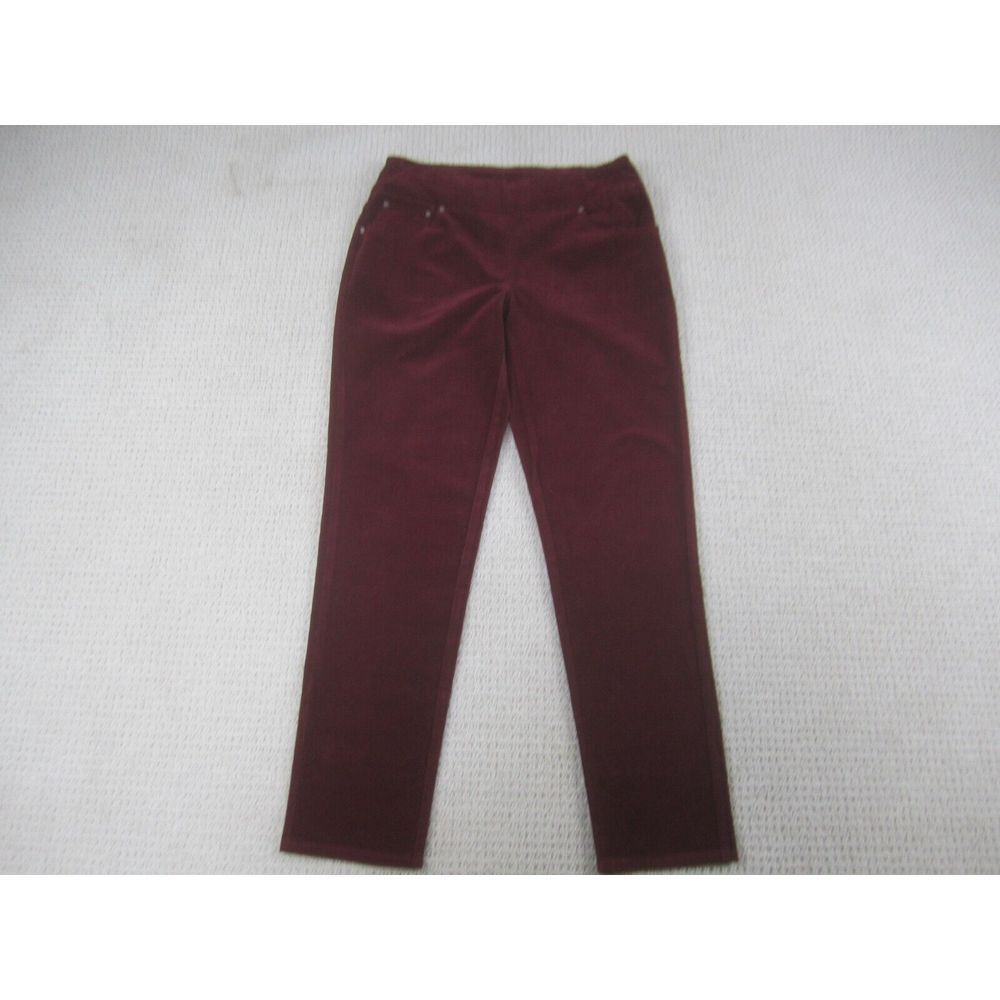 Ruby Rd Pants Womens 4P Petite Casual w/Pockets Stretch Fabric‎ Tapered Leg